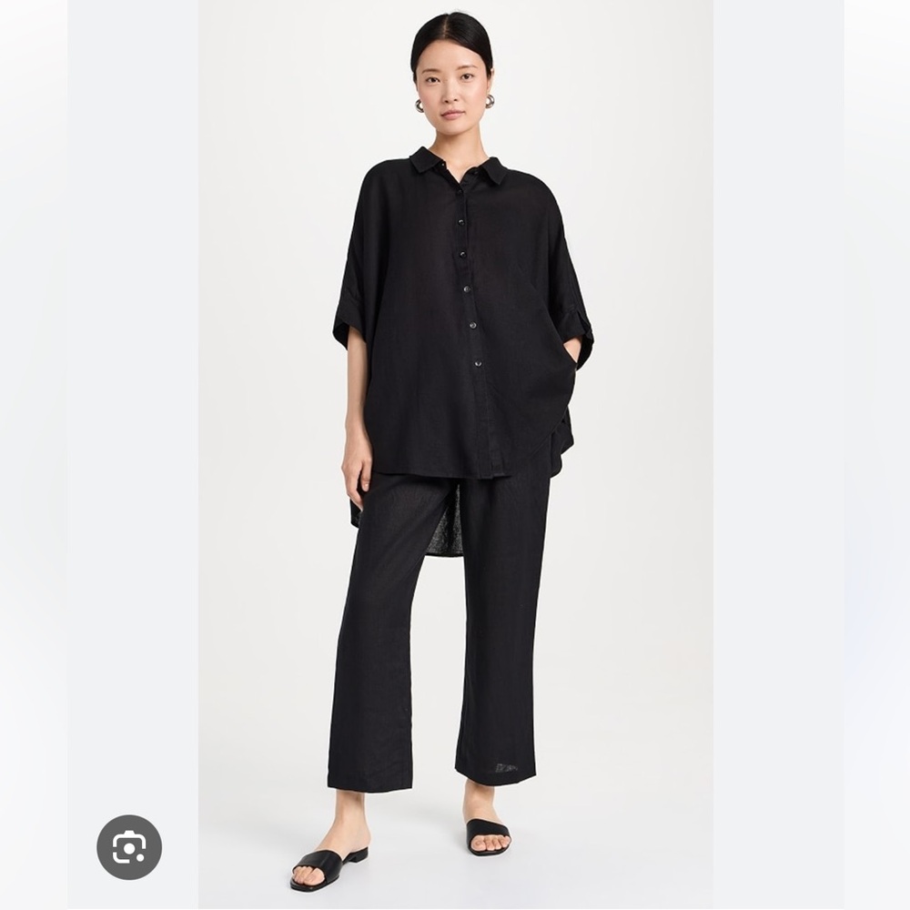 Black Button-Up Shirt
